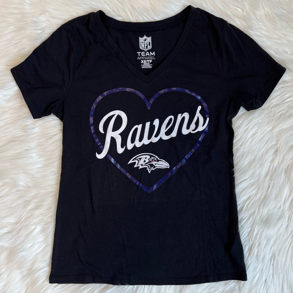 Baltimore Ravens Heart Tee‎